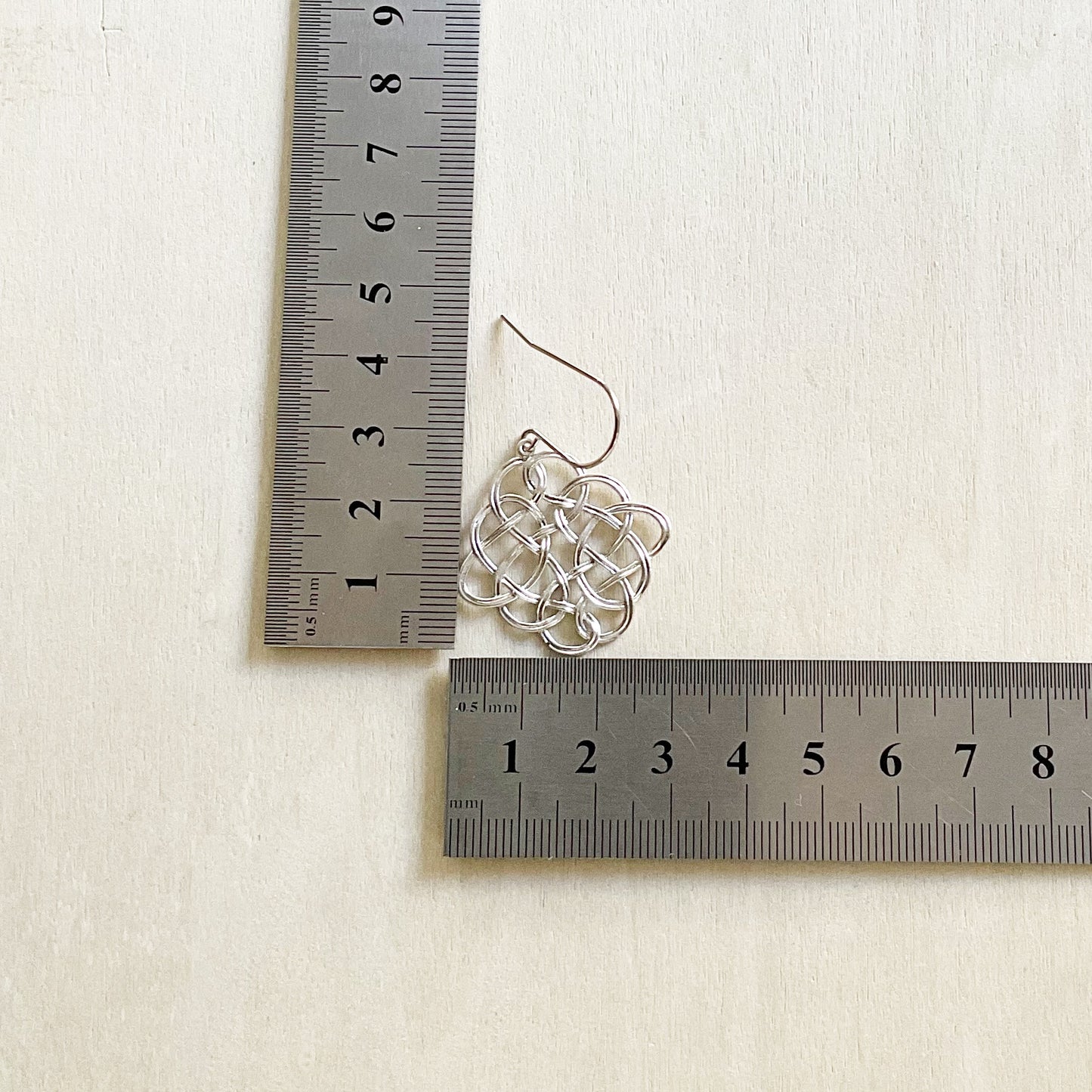 Entwined Earring Set - Platinum Silver