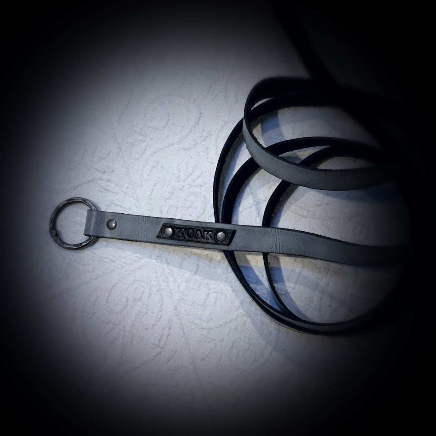 Grey elodi Thin Wrap Belt - The Deborah Gates