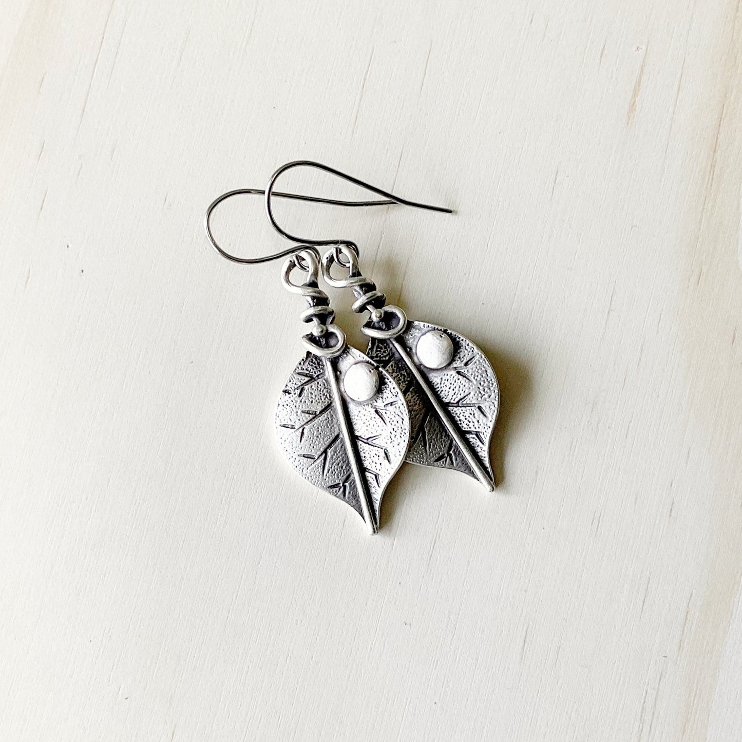 Boho Leaf Earring Set