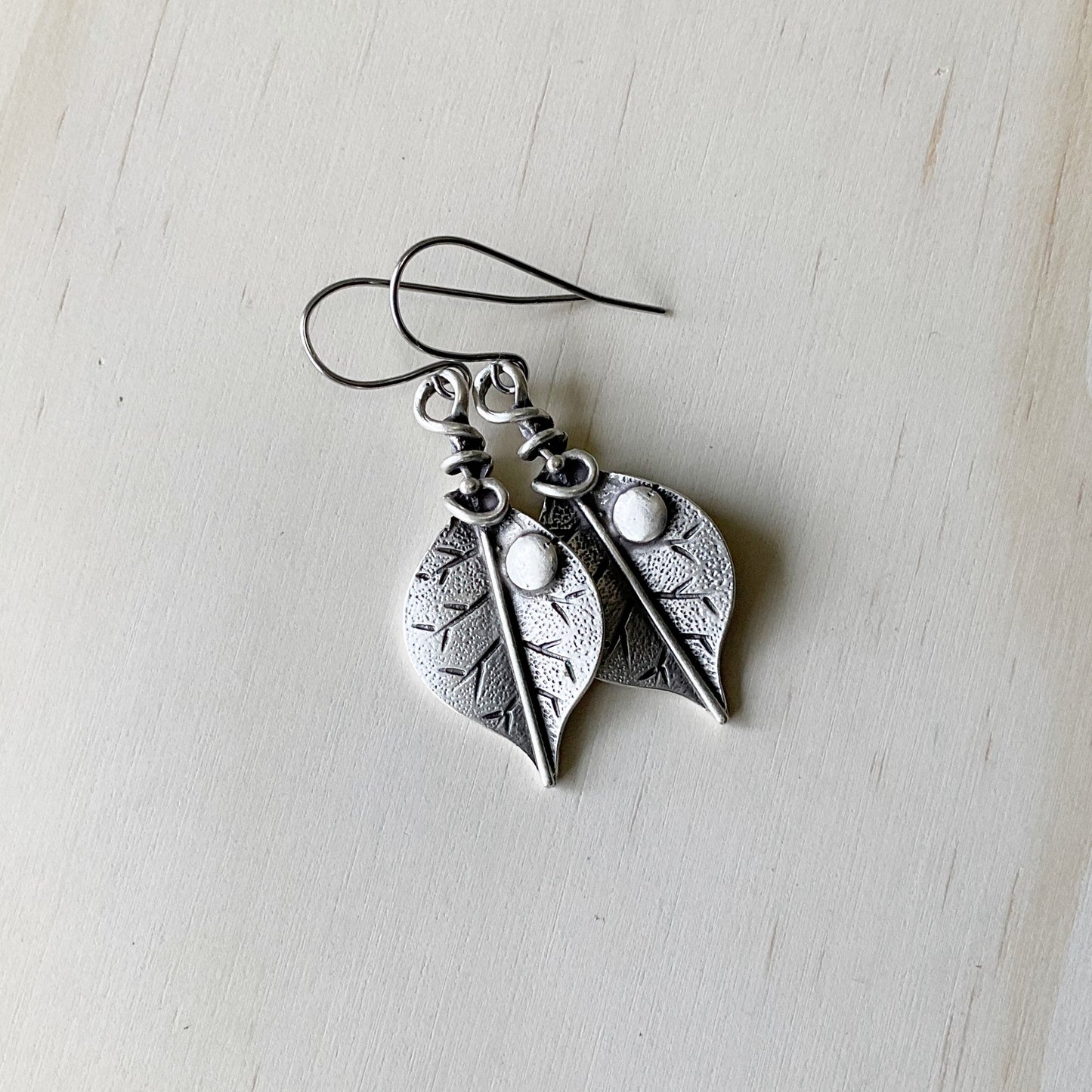 Boho Leaf Earring Set