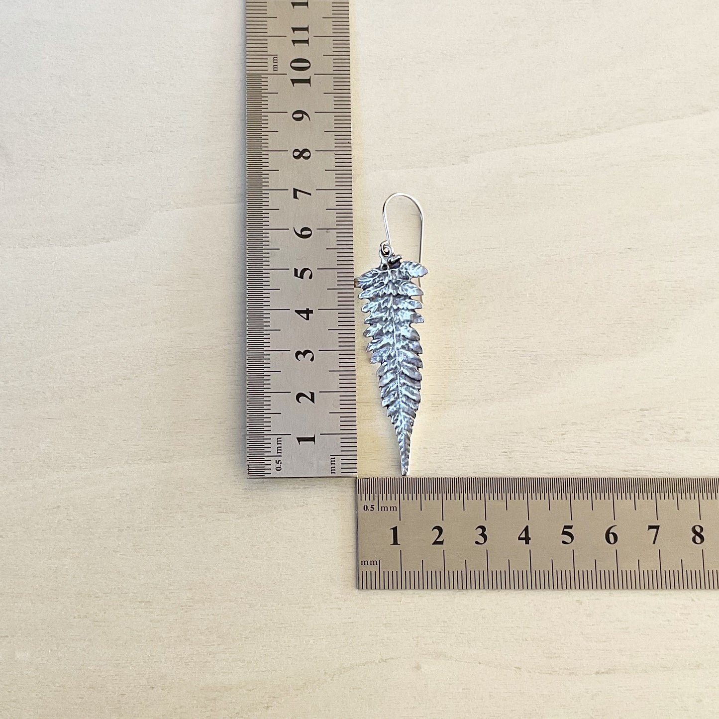 Boho Fern Frond Earring Set