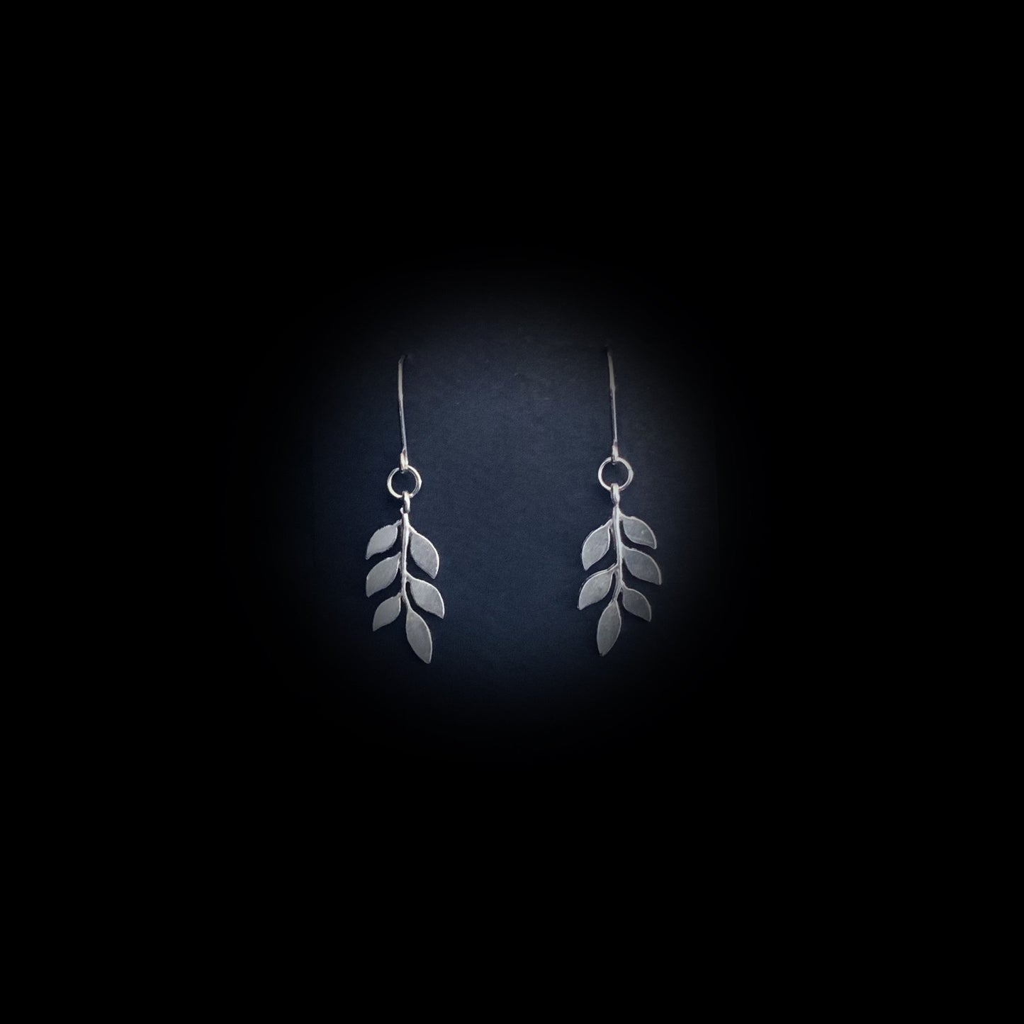 Springtime Leaf V2 Earring Set - Platinum Silver - The Sister Label