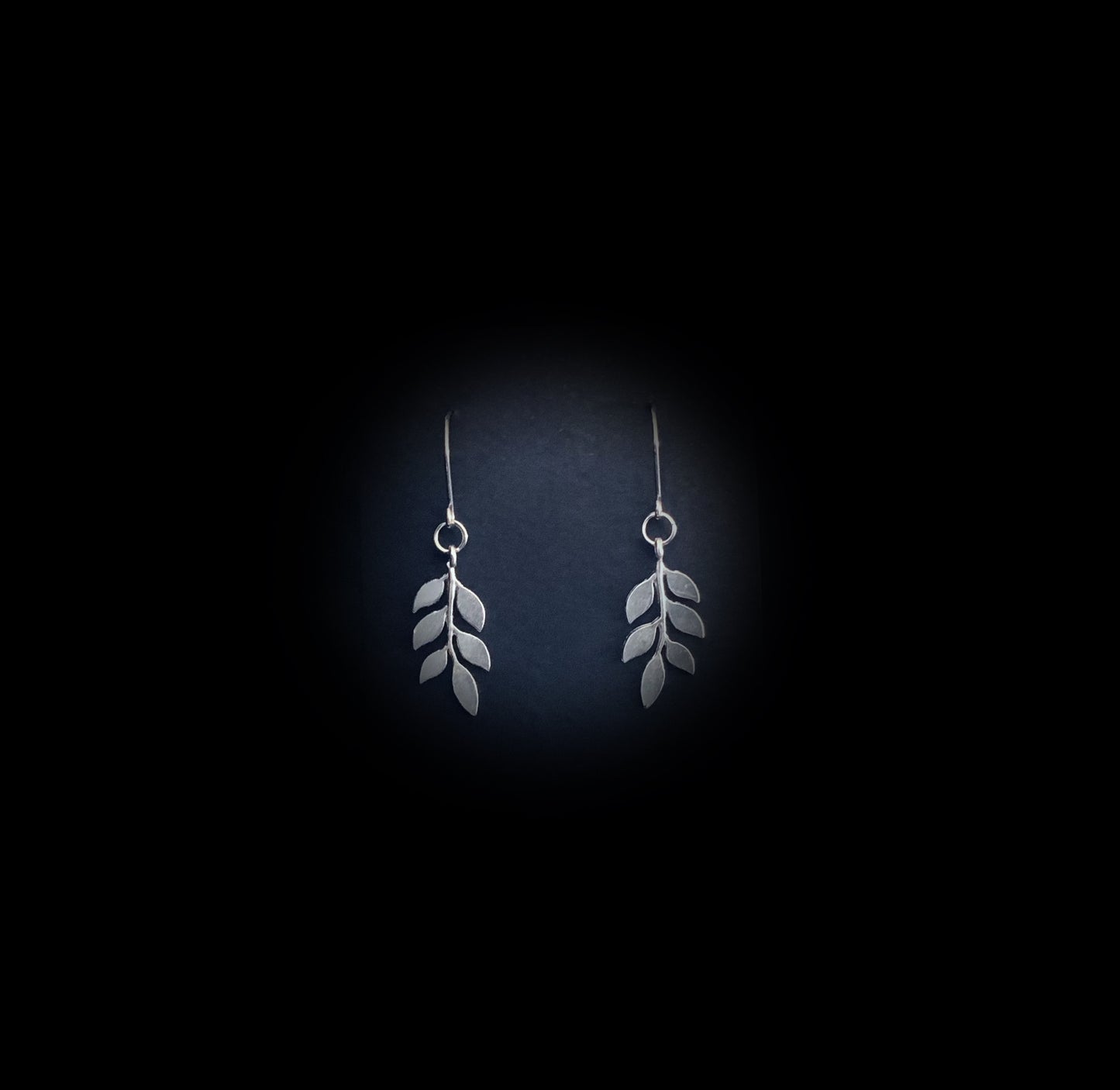 Springtime Leaf V2 Earring Set - Platinum Silver - The Sister Label