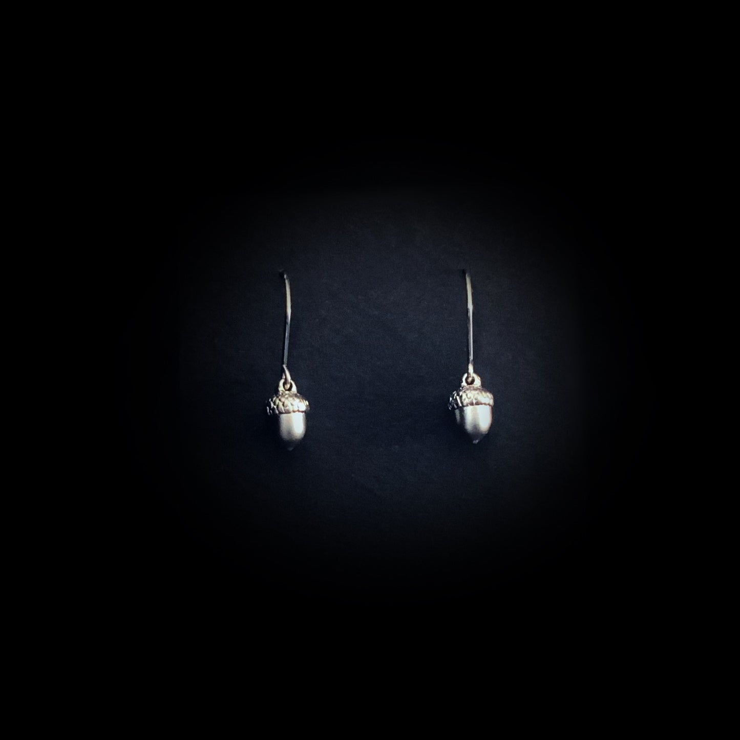 Teeny Tiny Acorn Earring Set - Platinum Silver - The Sister Label