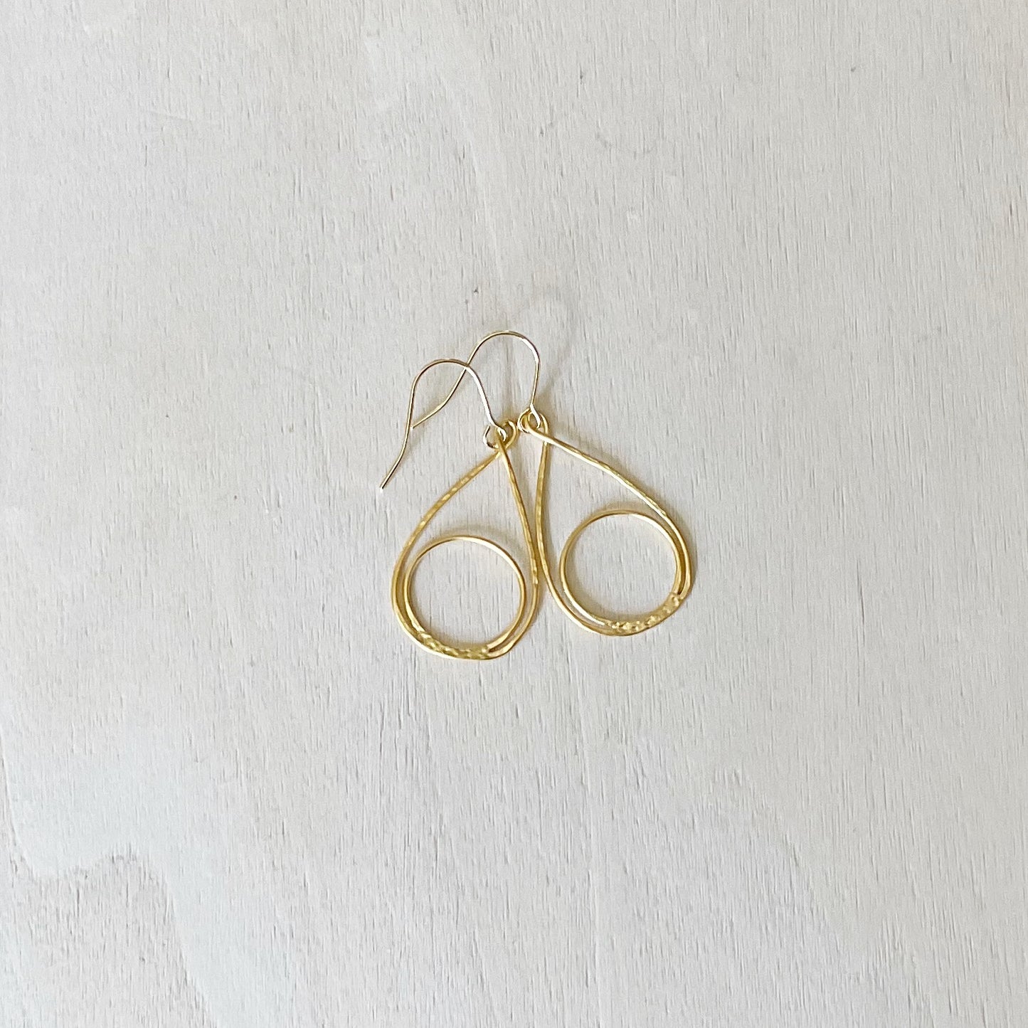 Simple Teardrop Earring Set - Gold