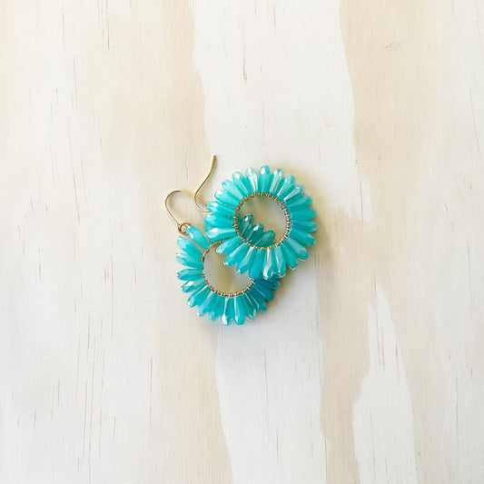 Colour Pop Hoops - Marine