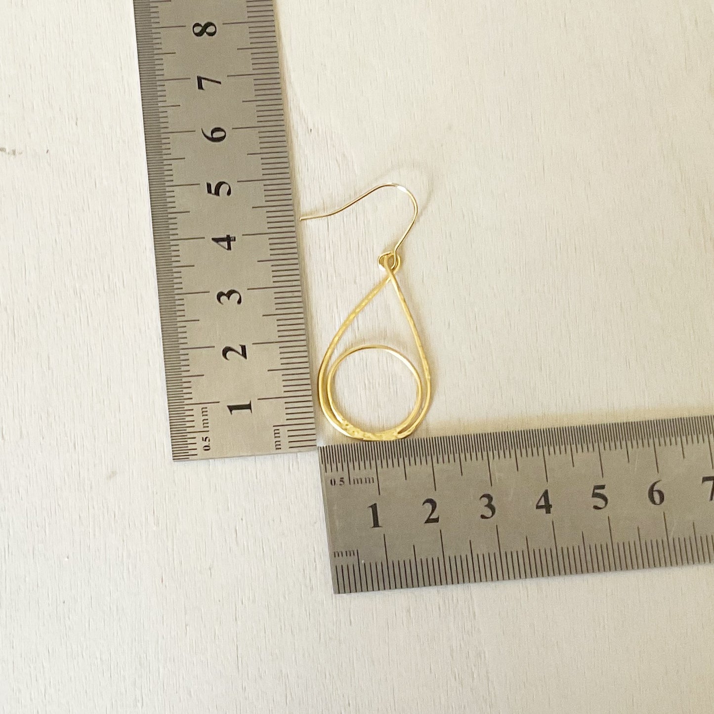 Simple Teardrop Earring Set - Gold