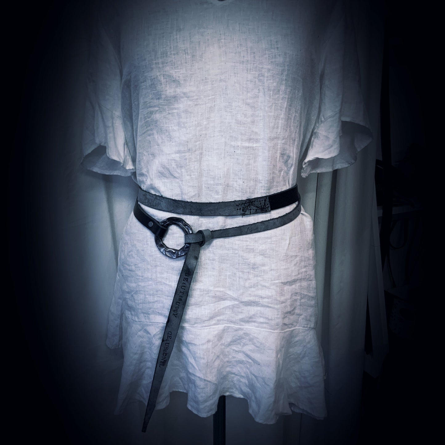 Raw Threads Thin Wrap Belt