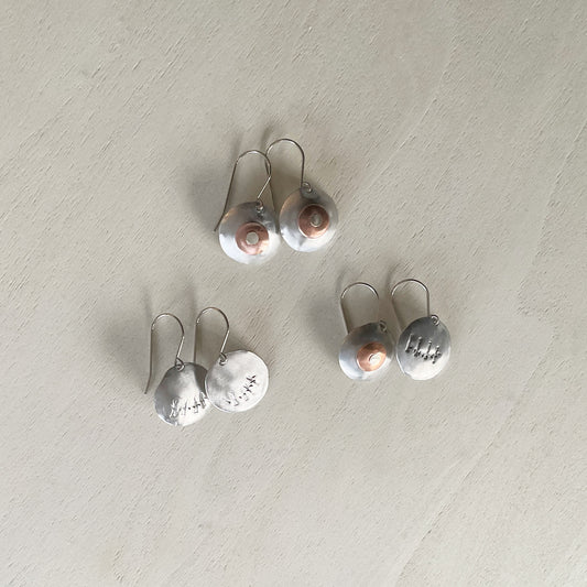 The ‘Booby Trap’ Breast Cancer Awareness Artisan Earring Set - Studio Koak Edit