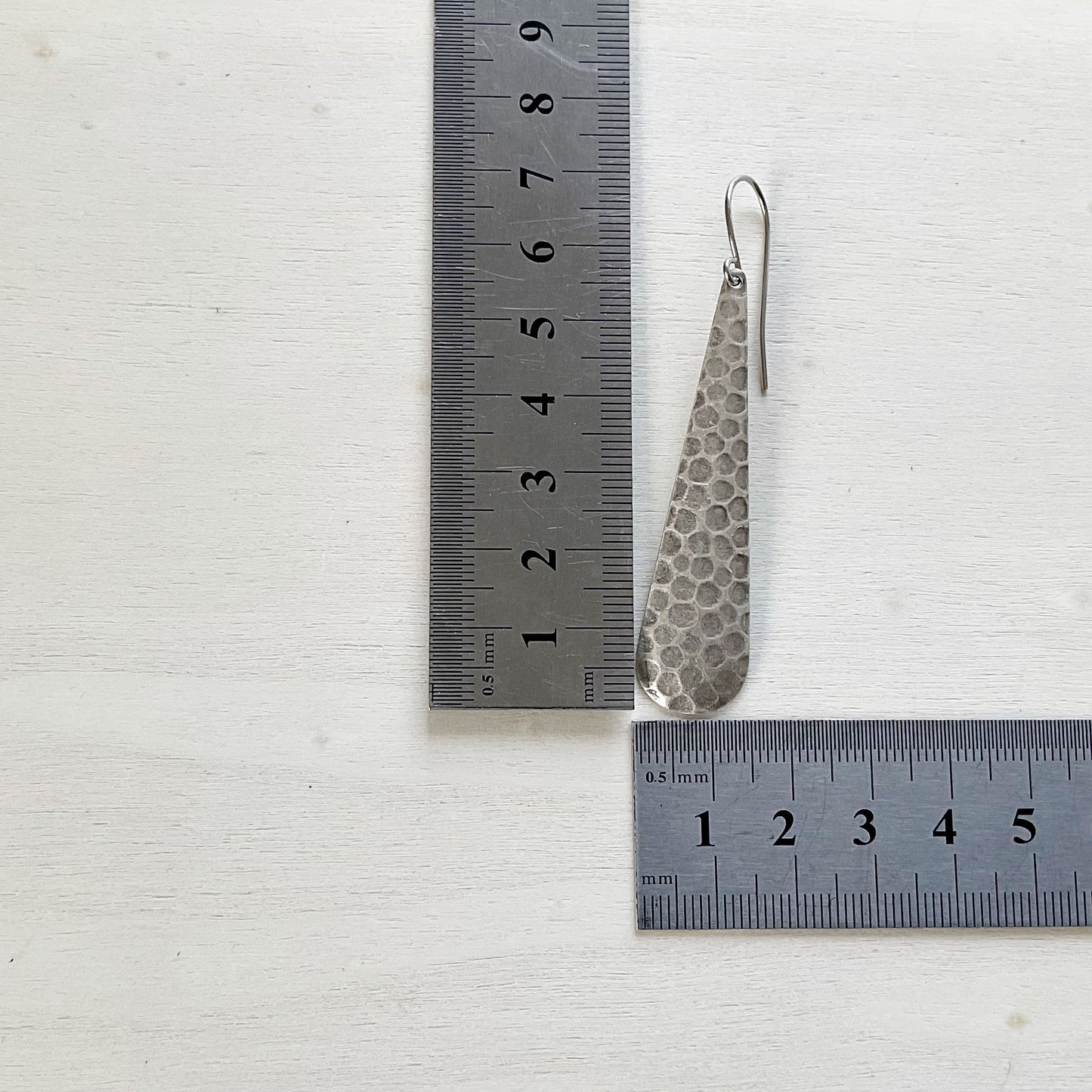 Vintage Bliss Hammered Drop Earring Set