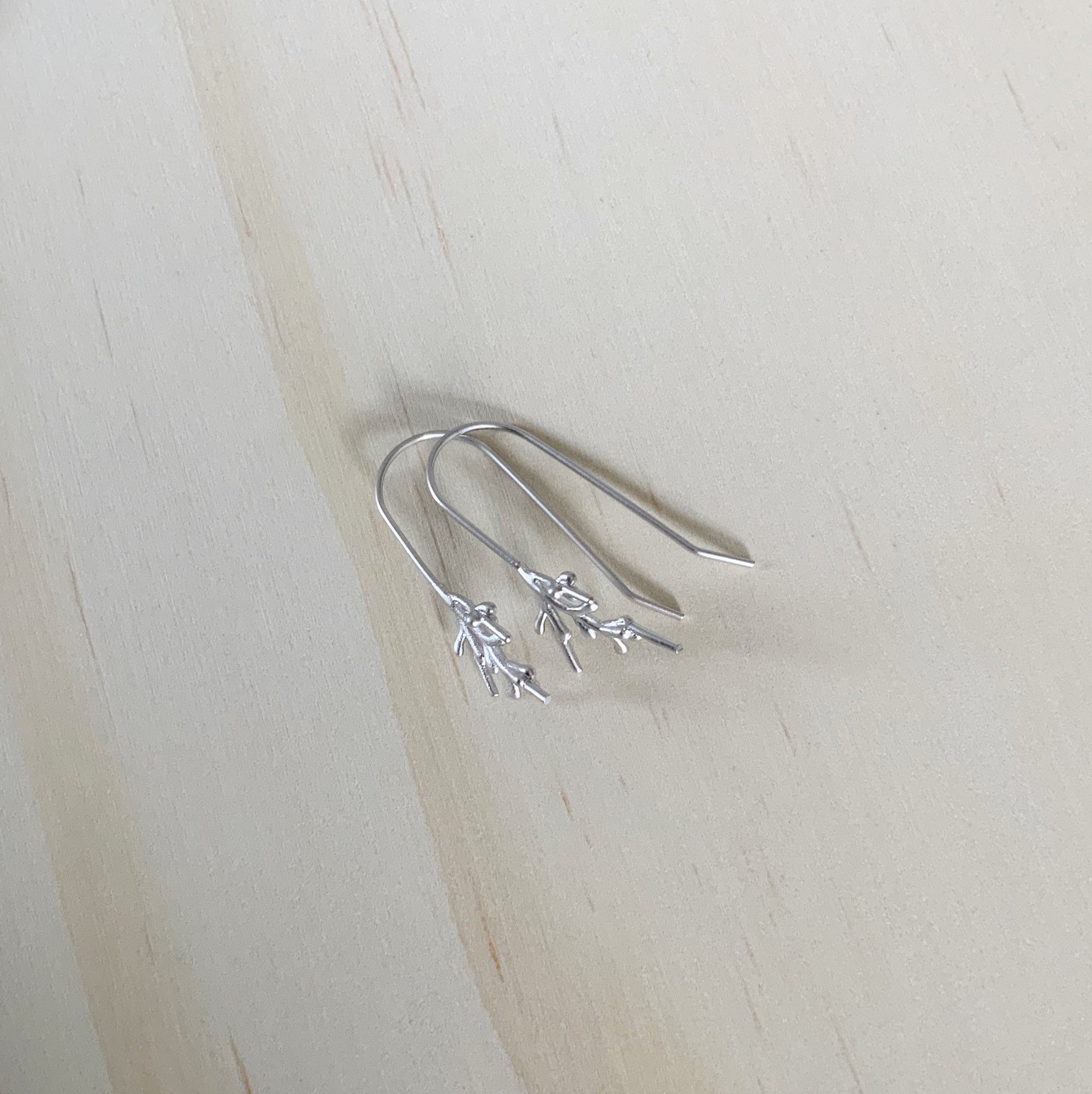 Twiggy Earring Set - Platinum Silver - The Sister Label