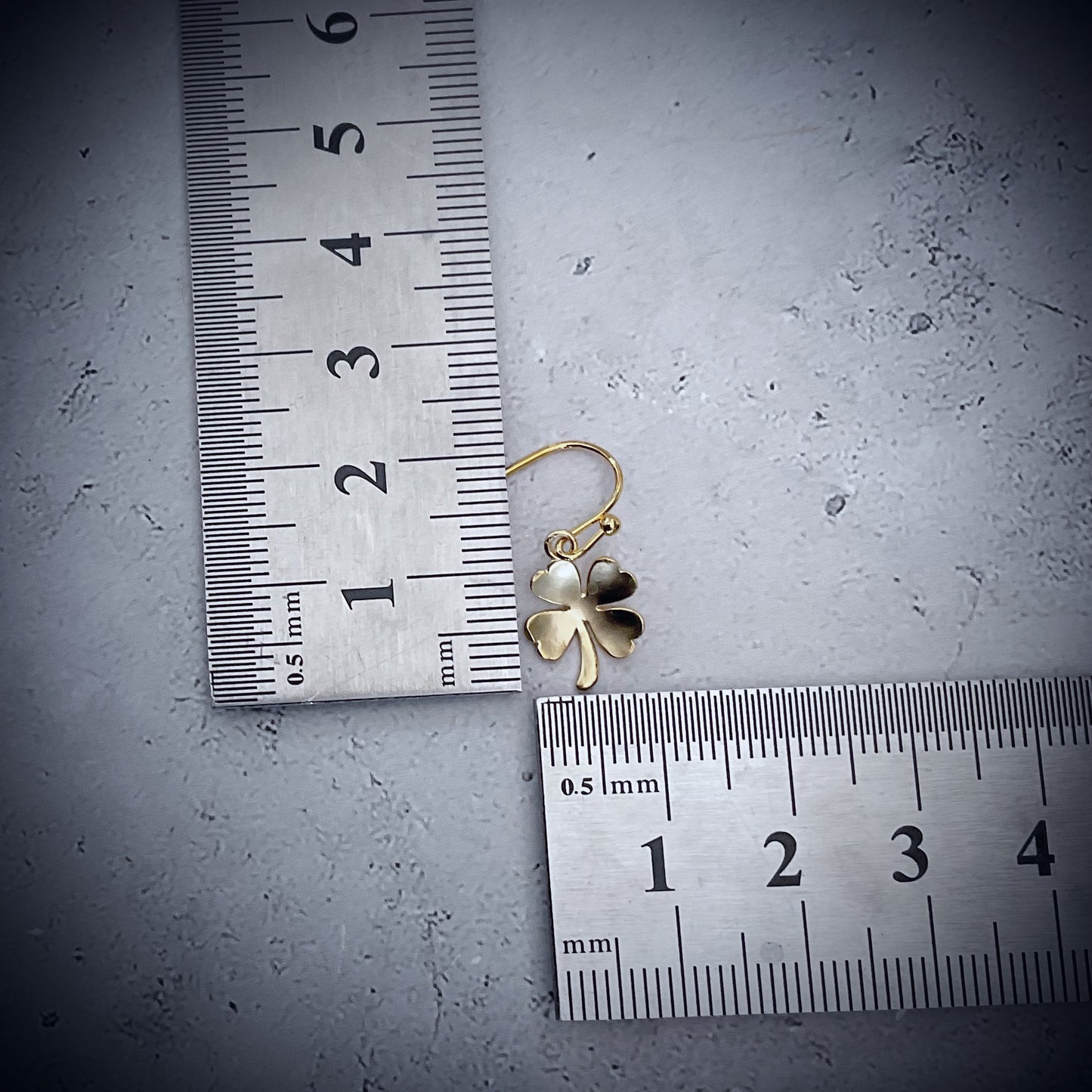 4 Leaf Clover Earring Set - Matte Gold - The Sister Label