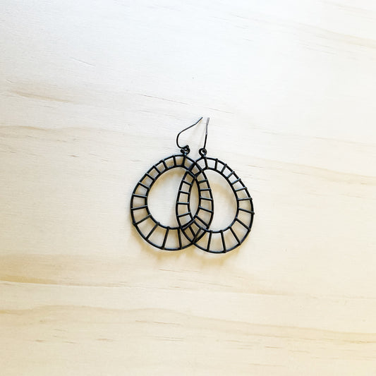Oval Eden Drop Earring Set - The Sister Label